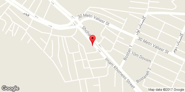 موقعیت لوازم یدکی مولائی روی نقشه