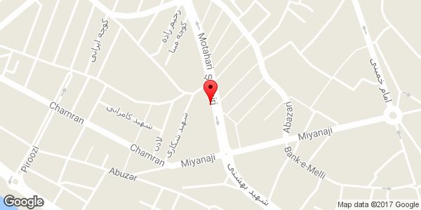 موقعیت سوپر مارکت مرادی روی نقشه