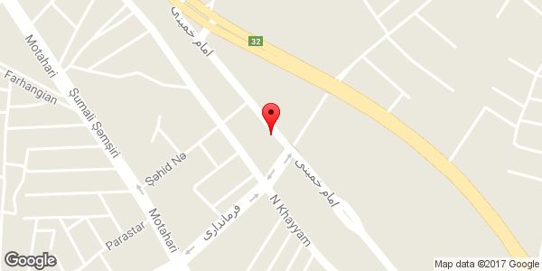 موقعیت بیمه آسیا شعبه میانه روی نقشه