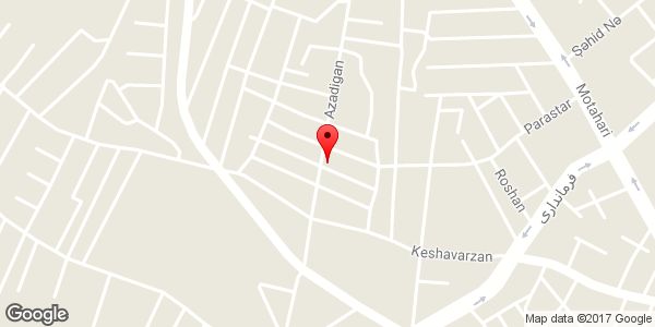 موقعیت سالن آرایش و زیبایی یاس روی نقشه