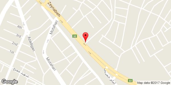 موقعیت تعمیرگاه مکانیکی جلال روی نقشه