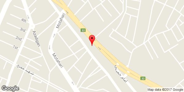 موقعیت باطری سازی ابوذر و مهدی روی نقشه