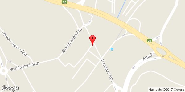 موقعیت بورس انواع ابزار و یراق آلات صنعتی و ساختمانی روی نقشه