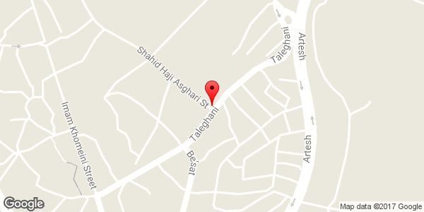 موقعیت سفره خانه روی نقشه