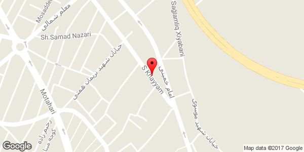 موقعیت بیمه ایران نمایندگی خانم صادقی روی نقشه