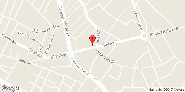 موقعیت مبلمان نارون روی نقشه