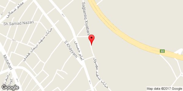 موقعیت شرکت پیمانکاری تدبیر انرژی آذر تدانیر روی نقشه