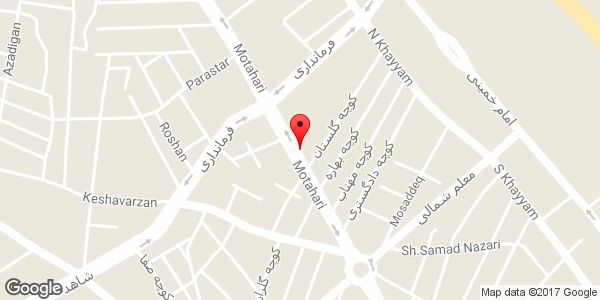 موقعیت آتلیه عکس و فیلم دیجیتال گلین روی نقشه