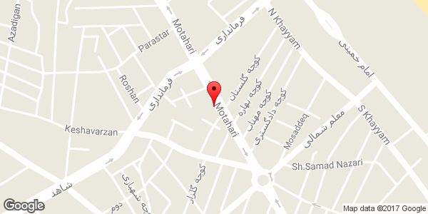 موقعیت کاشی و سرامیک غفاری روی نقشه