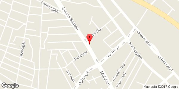 موقعیت الکتریکی حیدری روی نقشه