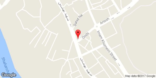 موقعیت اتو گالری آرزو لار روی نقشه