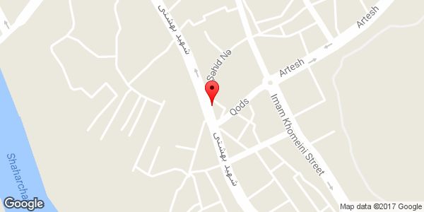 موقعیت میوه فروشی روی نقشه