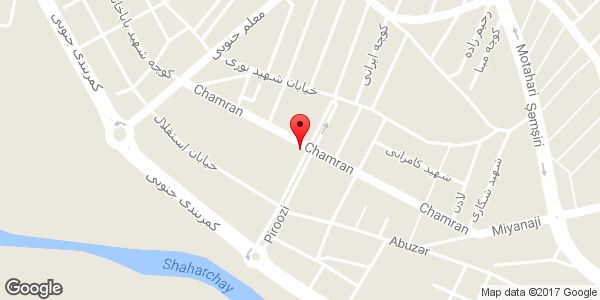 موقعیت وانت بار وحدت روی نقشه