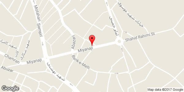 موقعیت کلید سازی روز خوش روی نقشه