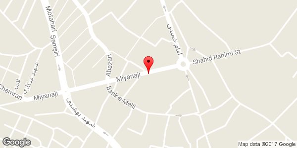 موقعیت پیرایش مردانه مستر کات روی نقشه