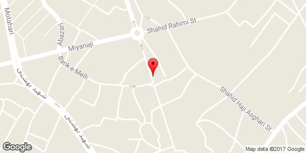 موقعیت پارکینگ عمومی روی نقشه