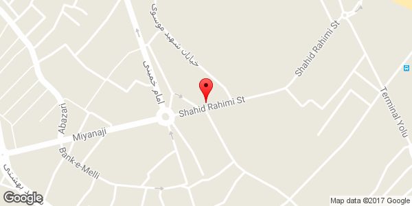 موقعیت آتلیه الشن روی نقشه