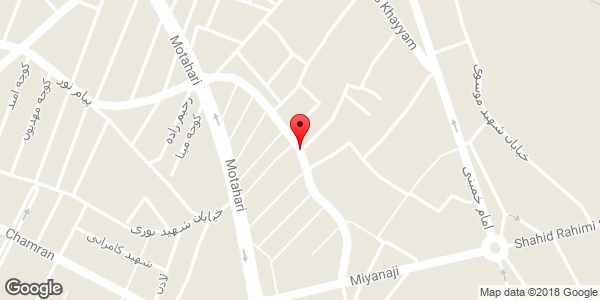 موقعیت خیابان اباذری روی نقشه