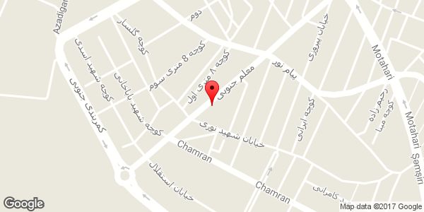 موقعیت فروشگاه زنجیره‌ای اتکا شعبه میانه روی نقشه