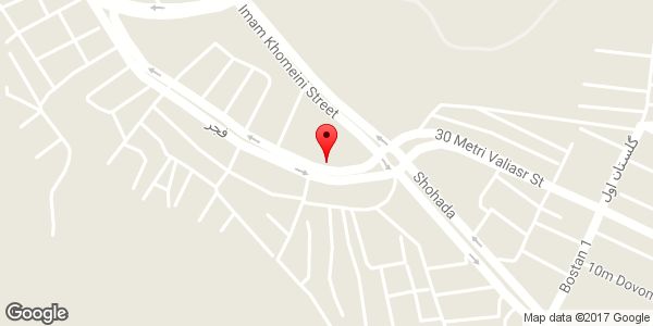 موقعیت درب و پنجره فروشی روی نقشه