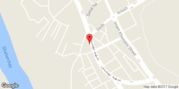 موقعیت نمایشگاه اتومبیل روی نقشه