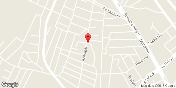 موقعیت سوپر مارکت ایستک روی نقشه