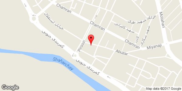 موقعیت پیش دبستانی و مهد کودک رنگین کمان روی نقشه