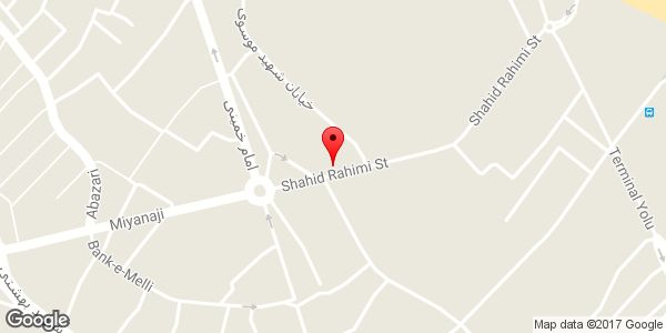 موقعیت وسایل آستارا روی نقشه