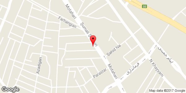 موقعیت سوپر مارکت روی نقشه