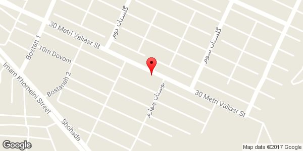 موقعیت مرکز بهداشتی و درمانی ولیعصر روی نقشه