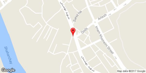 موقعیت میوه فروشی روی نقشه