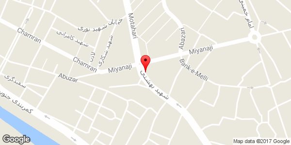 موقعیت فروشگاه رفاه خانواده روی نقشه