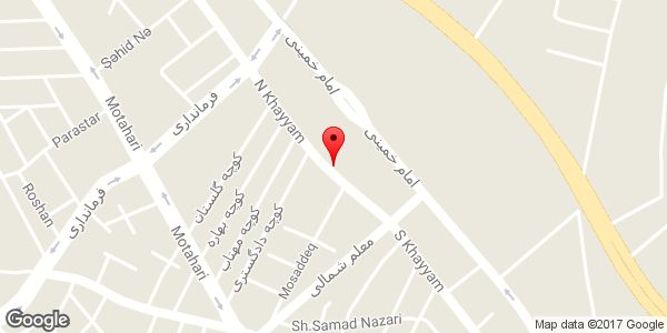 موقعیت سالن زیبایی مد لند روی نقشه