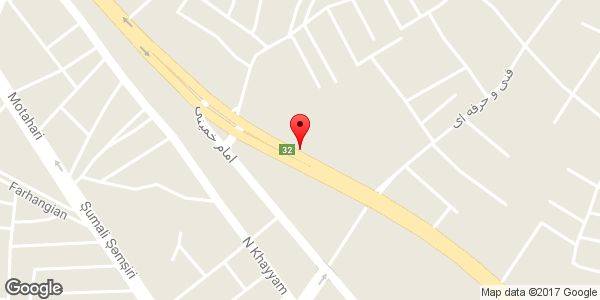 موقعیت تولید و پخش نمک سنگ و آردی ممان روی نقشه