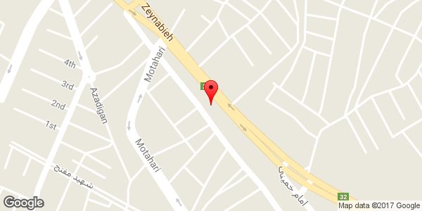 موقعیت بورس لاستیک صلواتی روی نقشه