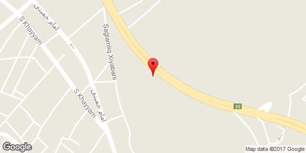 موقعیت پنچرگیری ایمانی روی نقشه