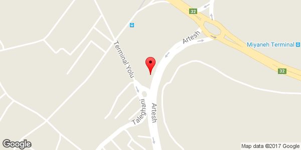 موقعیت چایخانه سنتی درویش روی نقشه