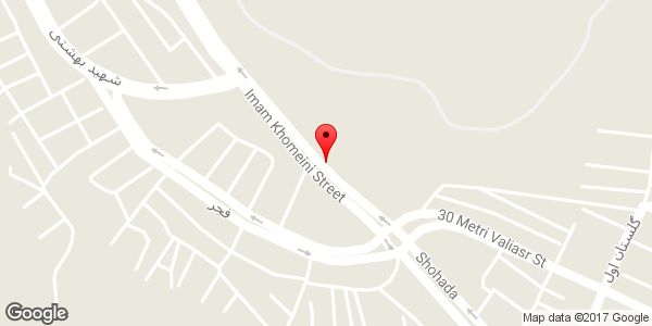 موقعیت جوش پلاستیک تک روی نقشه