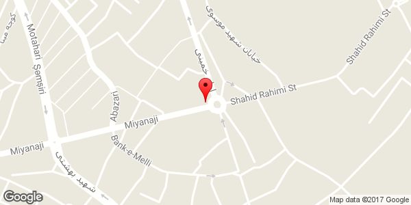 موقعیت عکاسی و فیلم برداری کیمیا روی نقشه