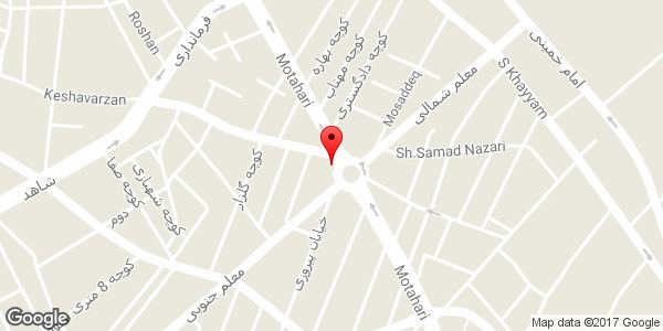 موقعیت آبسردکن روی نقشه