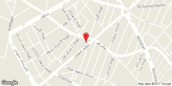 موقعیت اتو سرویس سپهر روی نقشه