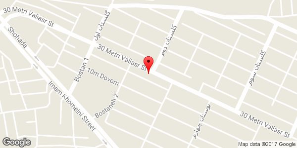 موقعیت خدمات کامپیوتری چشمک روی نقشه