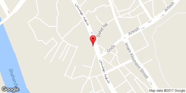 موقعیت سوپر مارکت روی نقشه