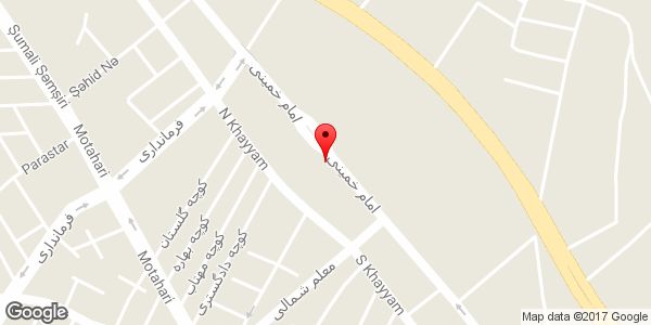 موقعیت دفتر کارشناس رسمی دادگستری مهندس حامد بالسینی روی نقشه