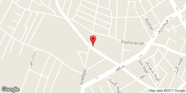 موقعیت سوپر لبنیاتی نصیری ۲ روی نقشه