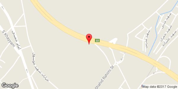 موقعیت خاتم فورج فرازمند روی نقشه