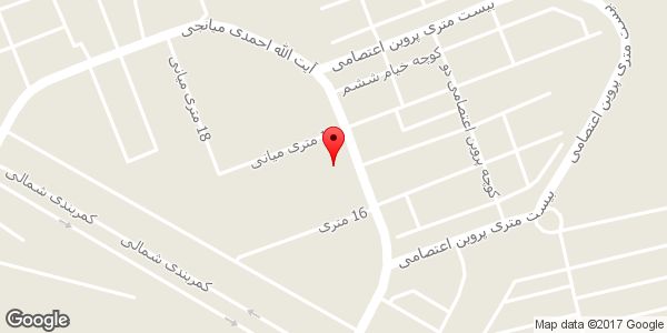 موقعیت سبزی خرد کنی روی نقشه