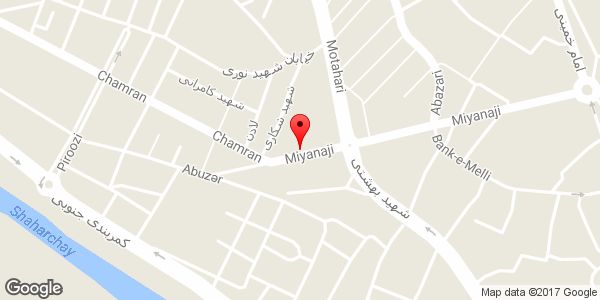 موقعیت سالن آرایشی معجره روی نقشه