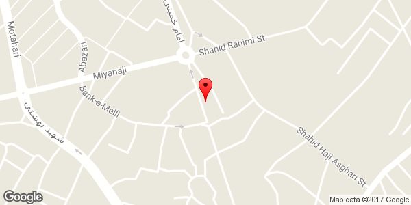 موقعیت بانک مسکن روی نقشه