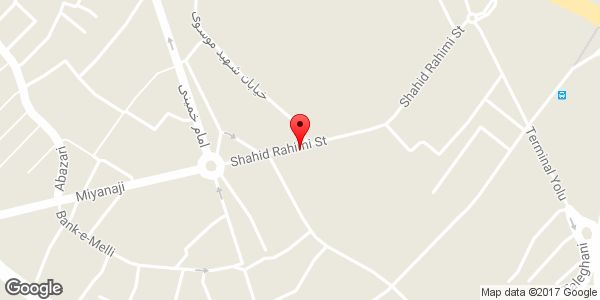 موقعیت شیرینی شقایق روی نقشه